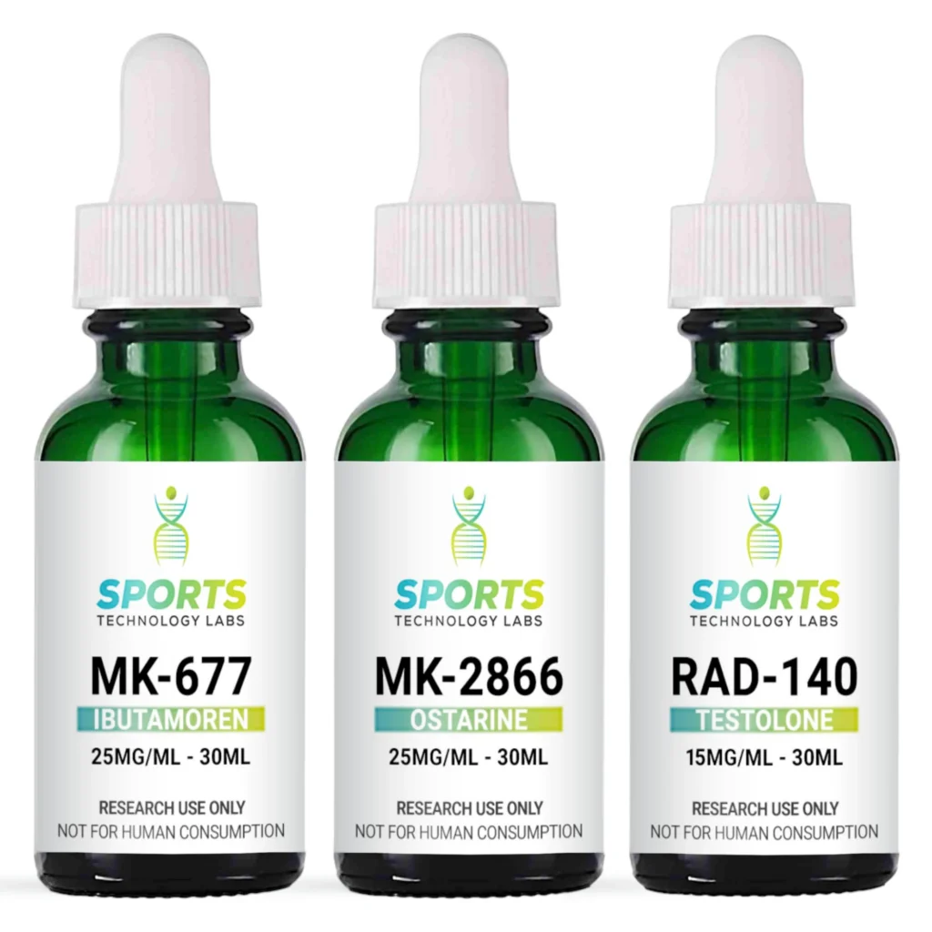 MK-677, Ostarine, and RAD-140 Stack