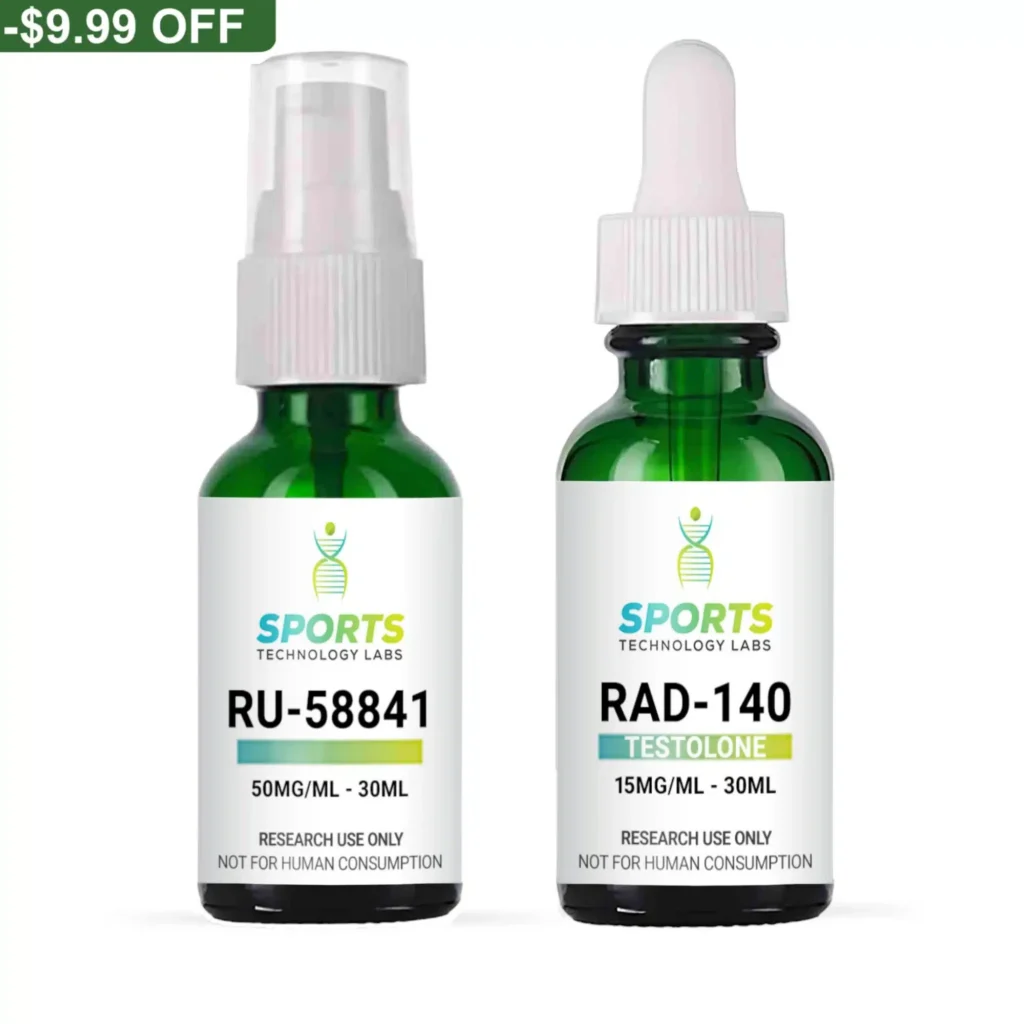 RAD-140 and RU-58841 Stack